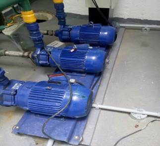 Verificação de parâmetros de motores e bombas